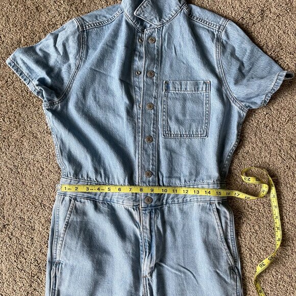 Levi's Denim Jumpsuit, short-sleeved - Picture 4 of 6